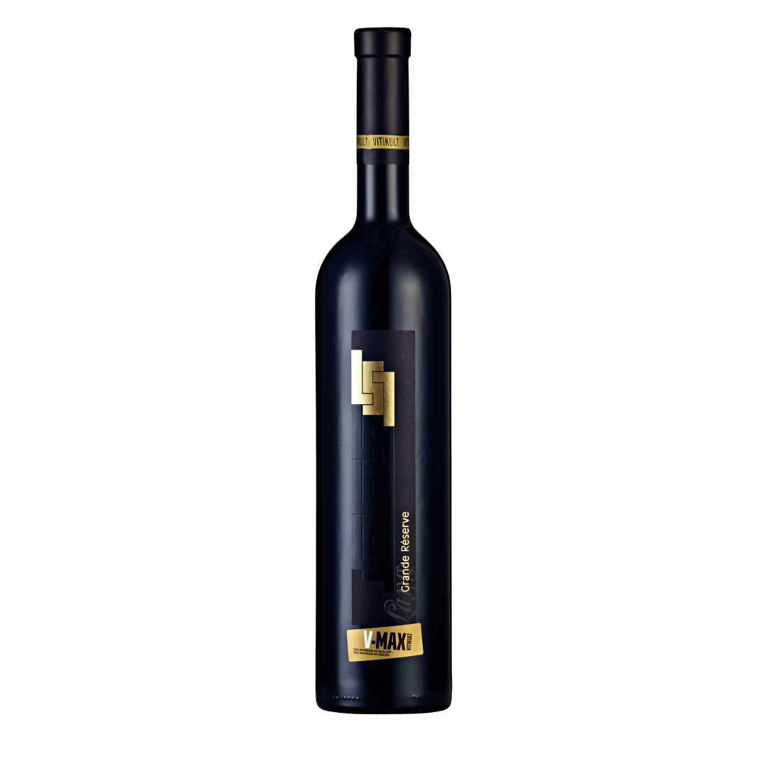 Flasche V-MAX Grandé Réserve mit goldener V-MAX-Banderole