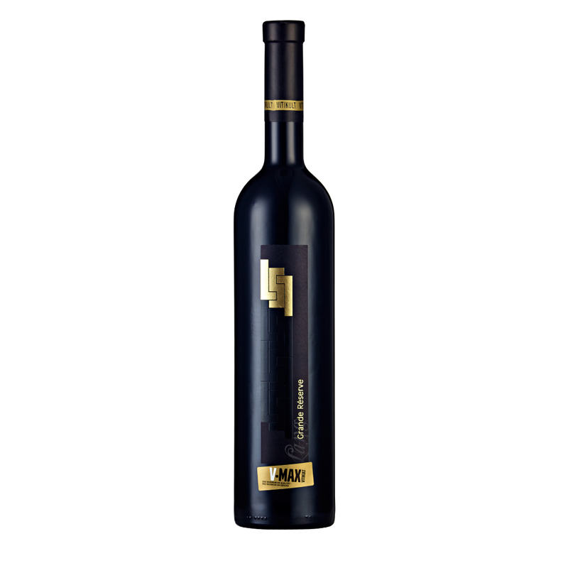 Flasche V-MAX Grandé Réserve mit goldener V-MAX-Banderole
